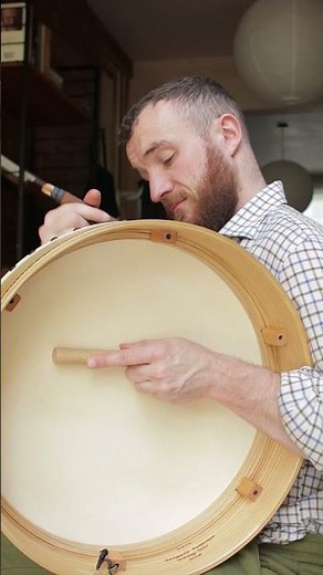 Clave on Bodhrán
