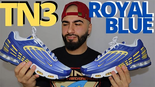 Air Max Royalty: Nike Air Max Plus 3 TN Royal Blue On Foot Review