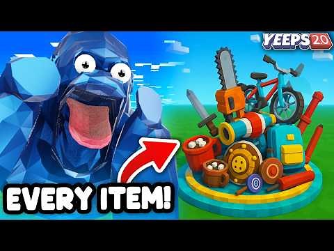 I Unlocked EVERY ITEM in Yeeps 2.0! (Yeeps 2.0 VR)