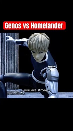 The boys stop motion homelander vs genos one punch man animation