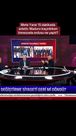 Net Bakış'ta Serhat İbrahimoğlu'na konuk olan güvenlik politikaları uzmanı Mete Yarar, Delta Force'un Nicolas Maduro operasyonunun ayrıntılarını ve Venezuela ordusunun devlet başkanı kaçırılırken ne yaptığını anlattı.