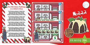 Five Christmas Puddings in a Baker's Shop Song Pack