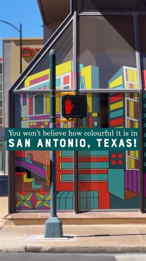 183 reactions · 26 shares | Have you ever seen a city this colourful!? 朗 Put San Antonio, Texas on your 2026 travel list. From neon nights along the River Walk and murals that explode with colour, to epic festivals and kaleidoscopic celebrations - this city doesn’t just look vibrant… it FEELS it. ✨ | Visit San Antonio | Facebook