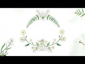 free blank wedding invitation video 2023