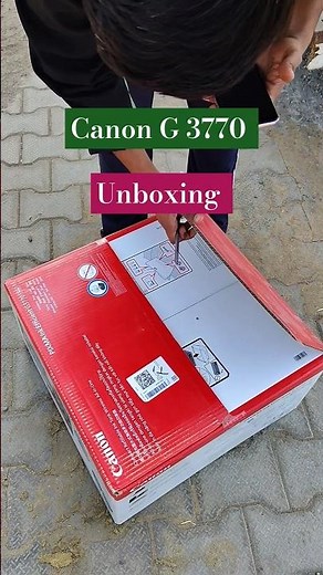 Canon g3770 printer unboxing and review | canon printer discount on Flipkart | #canong3770 #canon