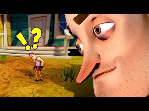 Hello Neighbor - SUPER TINY NEIGHBOR CHALLENGE! - Hello Neighbor Beta 3 Cheats, Hacks, & Challenges!