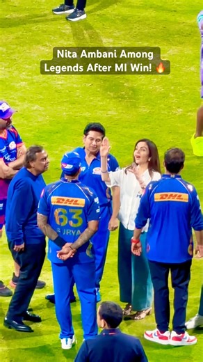 MI Victory! Nita Ambani with Sachin & SKY Goes Viral! #sachintendulkar #suryakumaryadav #nitaambani