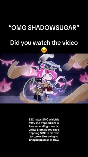 Don’t come for me yall just stating a bit of mischaracterization don’t Charlie Kirk me #shadowmilkcookie #crk #eternalsugarcookie #cookierunkingdom #cookierun