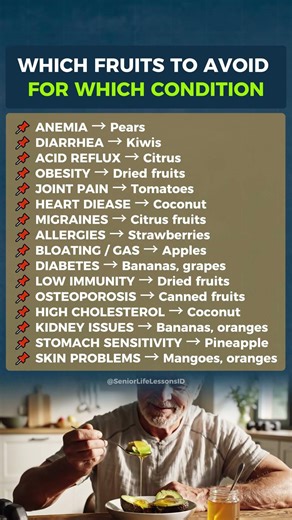 16 Fruits Seniors Over 60 Should Avoid
