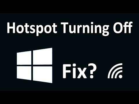How To Fix Windows 10 Mobile Hotspot Keeps Turning Off