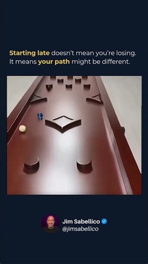 Starting Late Doesn’t Mean You’re Losing