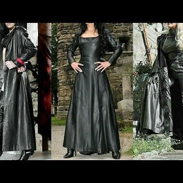 Stunning and stylish leather outfits for women and girls / #Leatherfashion