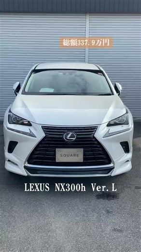 レクサスNX300hバージョンLのご紹介