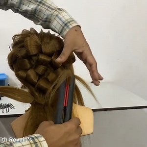 Mermaid hairstyle tutorial by Irfan Ansari | Revain's Salon