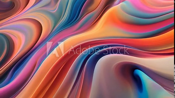 Gradient Fluidity An abstract representation of color gradients shifting and blending in a flowing motion. Abstract motion background