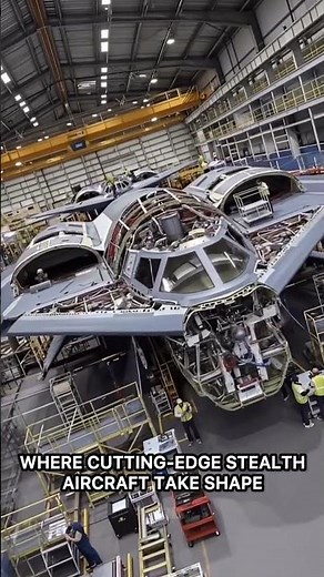 Inside the Stealth Bomber Factory | How B-2 & B-21 Are Built ✈️ #StealthBomber #B21 #b2 #stealth