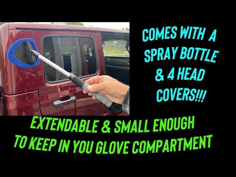 Desin Windshield Cleaning Tool Gets Those Hard to those Hard to Reach Places Easliy!