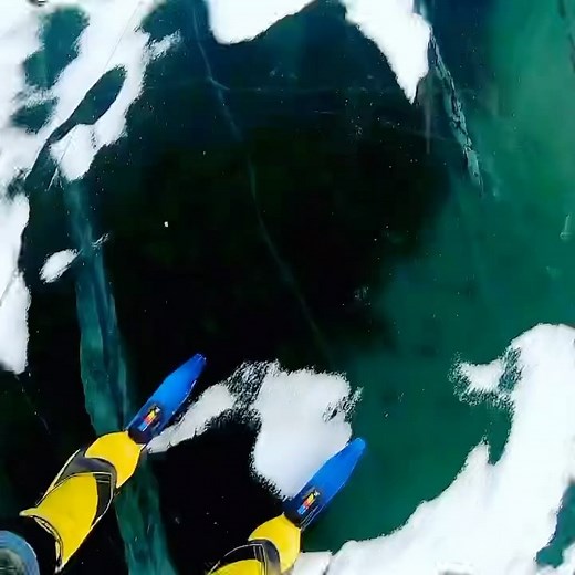 welcome on Instagram: "The alien-like sounds produced by skating on thin black ice"