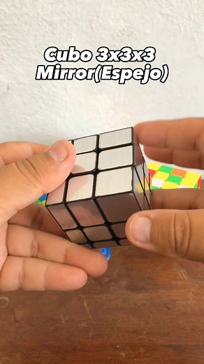 Les presento el cubo 3x3x3 mirror(espejo) #cuborubik3x3 #cuborubik #cubert #cubo3x3 #cubomirror