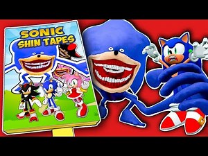 Making THE SONIC TAPES Game Book SHIN SONIC (paper DIY)