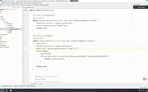 95.前后台分离项目中保持会话的状态