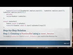 How to Compare and Convert const Reference and const_iterator in C+ +