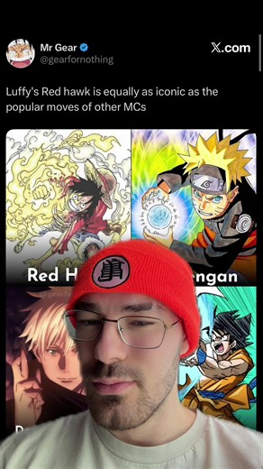 Nobody cares about “Red hawk” ✌️😭 #dragonball #onepiece #nauto #anime #greenscreen