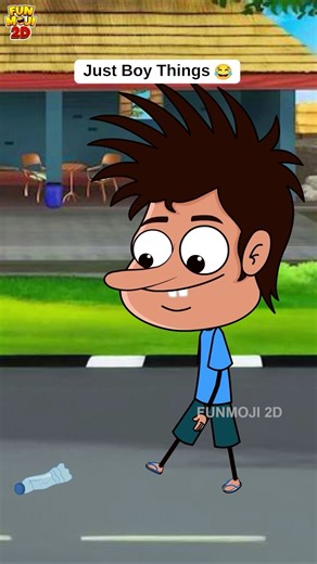 Boys Weakness😅 #funmoji2d #cartoon #comedy #funnycomedy #funny #relatable #boys #nostalgia #fun