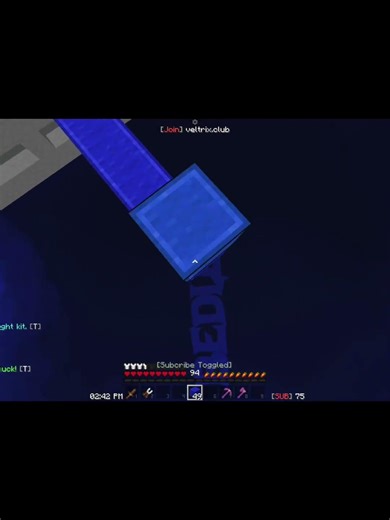 RUSH 0 CPS BRIDGE ON MOBILE 💀📱 (OTG CONNECTION) IN BEDFIGHT #minecraft #pojavalauncher #shorts