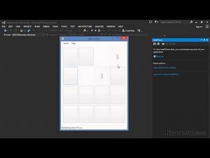 Matching Game with C# and Windows Forms