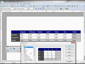 LibreOffice-Writer (59) AutoFormatting