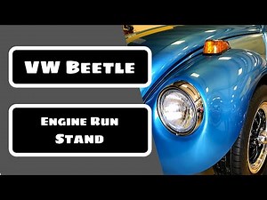 VW Beetle Engine Run Stand | Static Timing