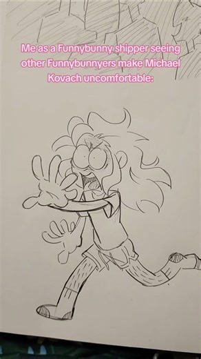 Guys please don't harass voice actors over ships #tadc #michaelkovach #funnybunny #art #fyp #fypシ