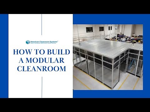 How to build a modular cleanroom?