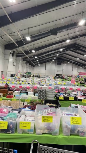 Live Sneak peak of this season’s event at the GA National Fairgrounds in Perry, GA! 40,000 square feet of bargains for babies, kids, and teens from 800 local parents! Open to the public with free admission starting at 10am this Wednesday Feb 18 thru Sunday Feb 22 inside the McGill Building. Early entry tickets available online to shop before the public!! More info, discount days and double dollar dash info online at https://tykestotsteens.com/perry-sale/ | Tykes, Tots & Teens Consignment Sales: 