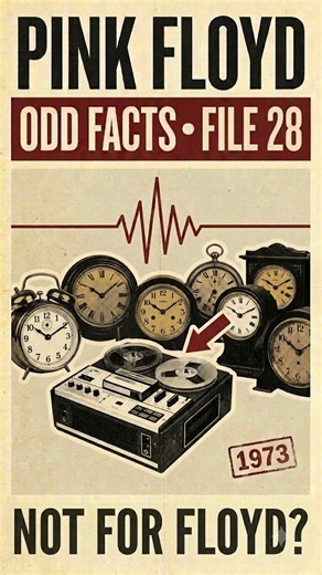 The Clocks in Pink Floyd's Time Had a Secret First Purpose #PinkFloyd #Time #AlanParsons