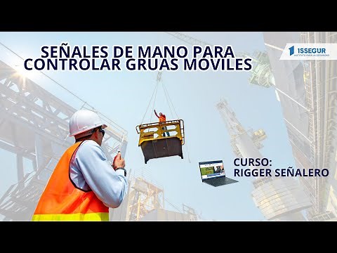 📢 PRINCIPALES SEÑALES DE MANO PARA CONTROLAR GRÚAS MÓVILES.