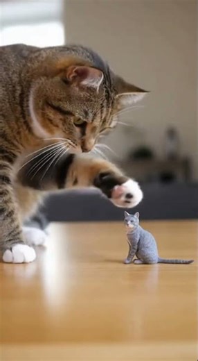 Amazing 3D Moments with Cats Caught on Camera