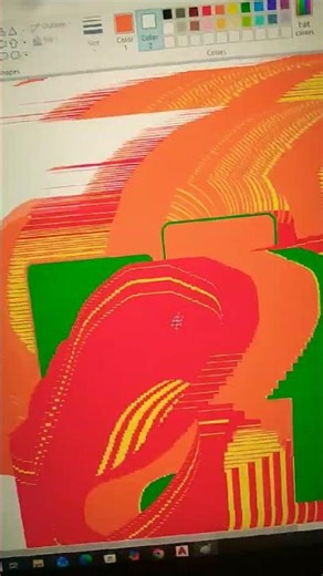 ms paint drawing easy step by step #shorts #Short #youtube