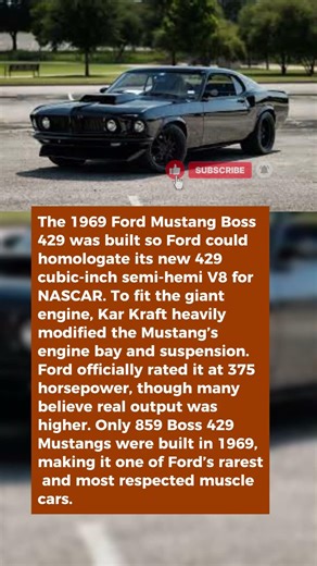 1969 Ford Mustang Boss 429