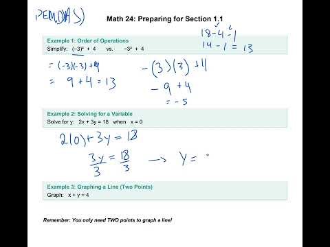 Worksheet 1.1 Examples