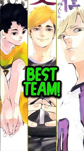 The Best Team in All Japan! #haikyuuvolleyball #haikyuu