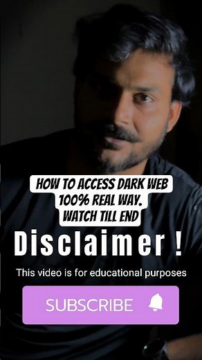 HOW TO ACCESSS DARKWEB [100% REAL & SAFE] #DARKWEB #REALWAY #ACCESSDARKWEB
