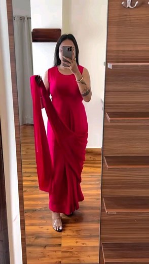 2.3K views · 24 reactions | Booking number 7840848412 9971731610 Presenting By New Party Wear designer gown With koti and Dupatta *DESCRIPTIONS*  *Fabric Detail*  *Gown Fabric* : heavy Chinon *Inner* : Micro Cotton *Jeket* Embroidered work full stitched *gown, Size* :XL upto 2xl margin *(Fully Stitched)* *Full stitched* *甆EMBROIDERY BELT甆* *( FULL-STICHED)* *Weight* :1-kg *JUST - 1999+$/- Only* | Radhe Krishna Vastra Bhandar | Facebook