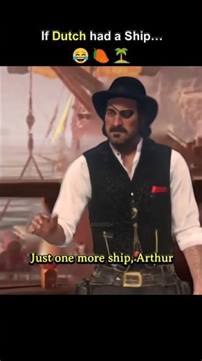 RDR2 | Dutch Becomes a Pirate 😂💀🏝️ #rdr2