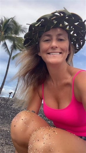 Sand comes from fish poop! That’s right, parrotfish munch coral, digest the algae, and poop out the white sand we walk on. But not all sand is the same. Each color has a story! Black sand comes from volcanoes. Green sand comes from volcanic crystals. And yes…my friend even found a diamond… 💎 Do you know the story of sand where you live? | Alison's Adventures