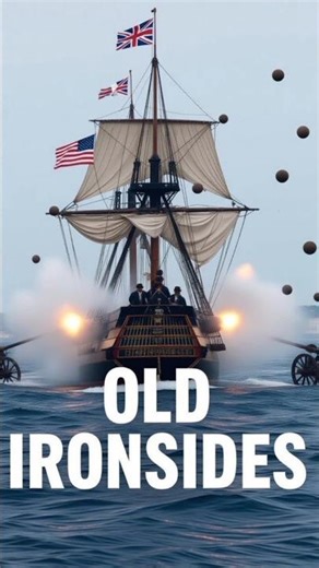 “USS Constitution: Old Ironsides” #shorts #americanhistory