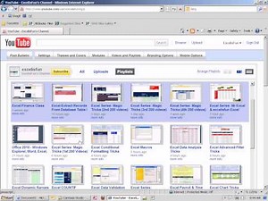 excelisfun Search & Find Excel Videos, Playlists, Download Excel Workbooks.