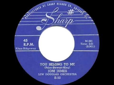 1st RECORDING OF: You Belong To Me - Joni James (1952)