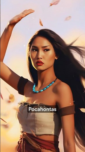 Disney’s POCAHONTAS cast reimagined! Whose your favorite? #disney #disneyprincess